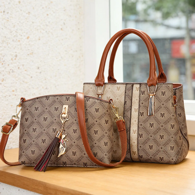Women'S Crossbody Bags - Women's Handbag Set with Shoulder Bag,