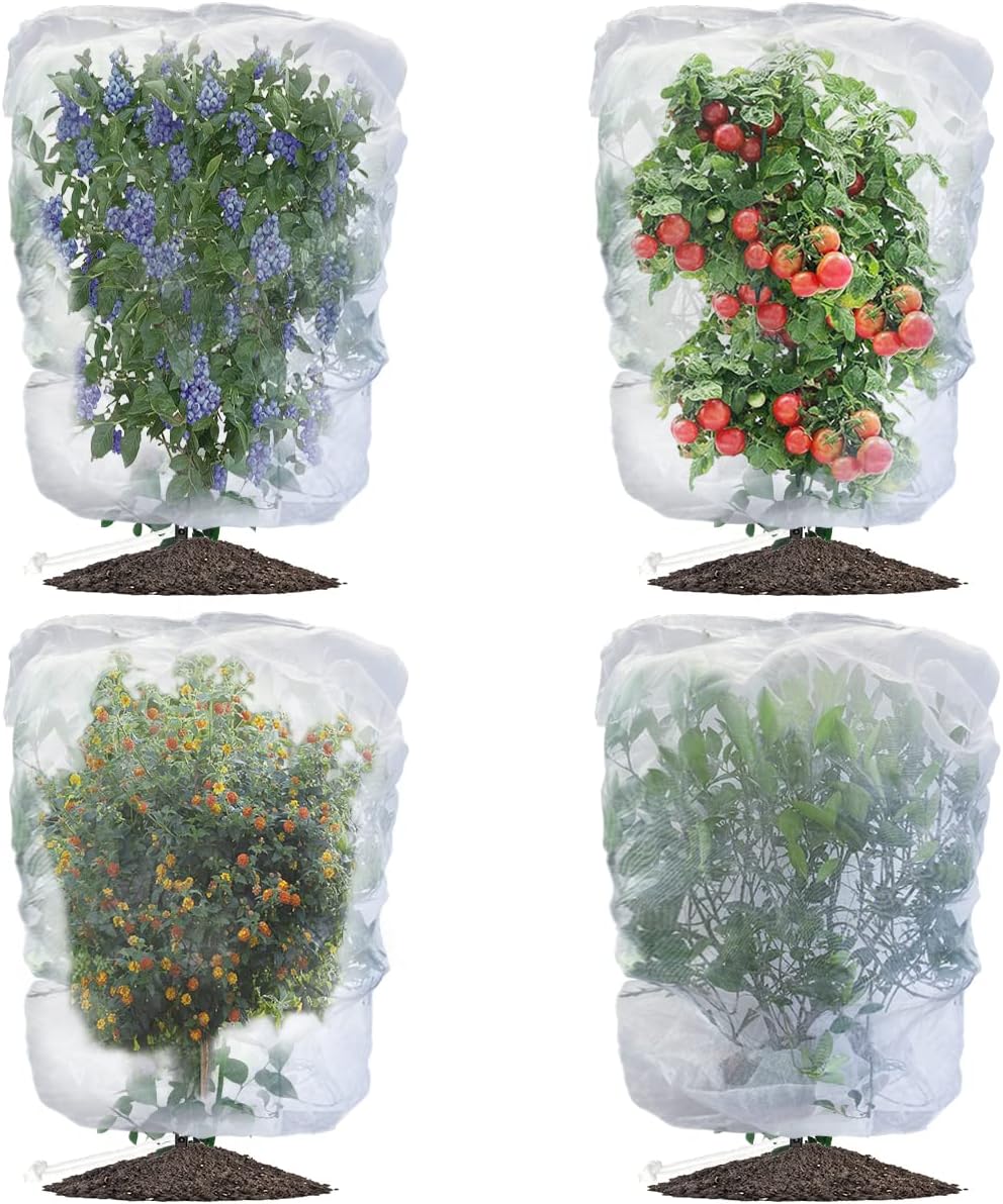 Mesh Net Bag - Bird Netting for Garden Blueberry Bushes
