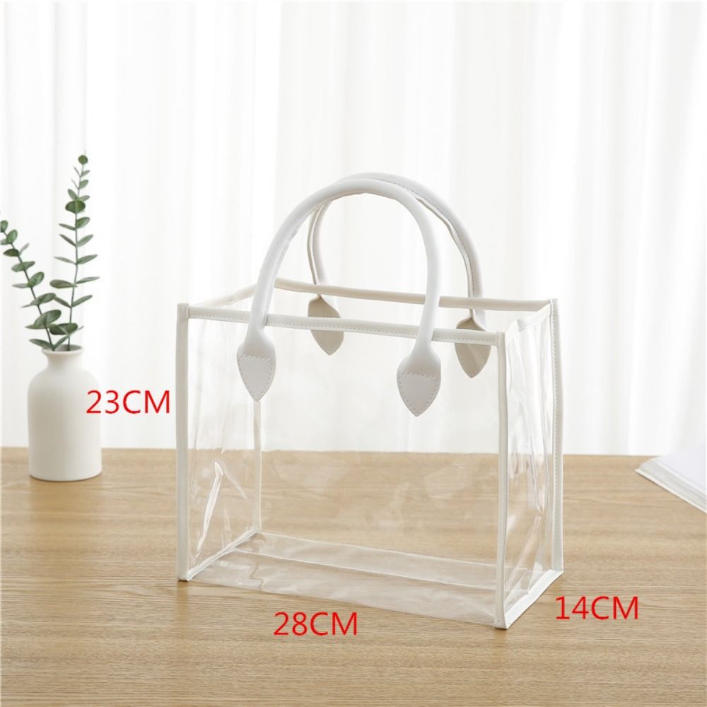 Women Bags Collection - Waterproof Transparent Gift Bag Lightweight Portable