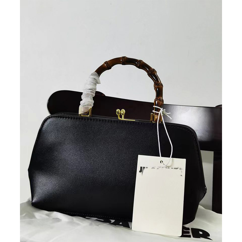 Women Bags Designer Sale - 2026 Bamboo Frame Kiss Clasp Clutch