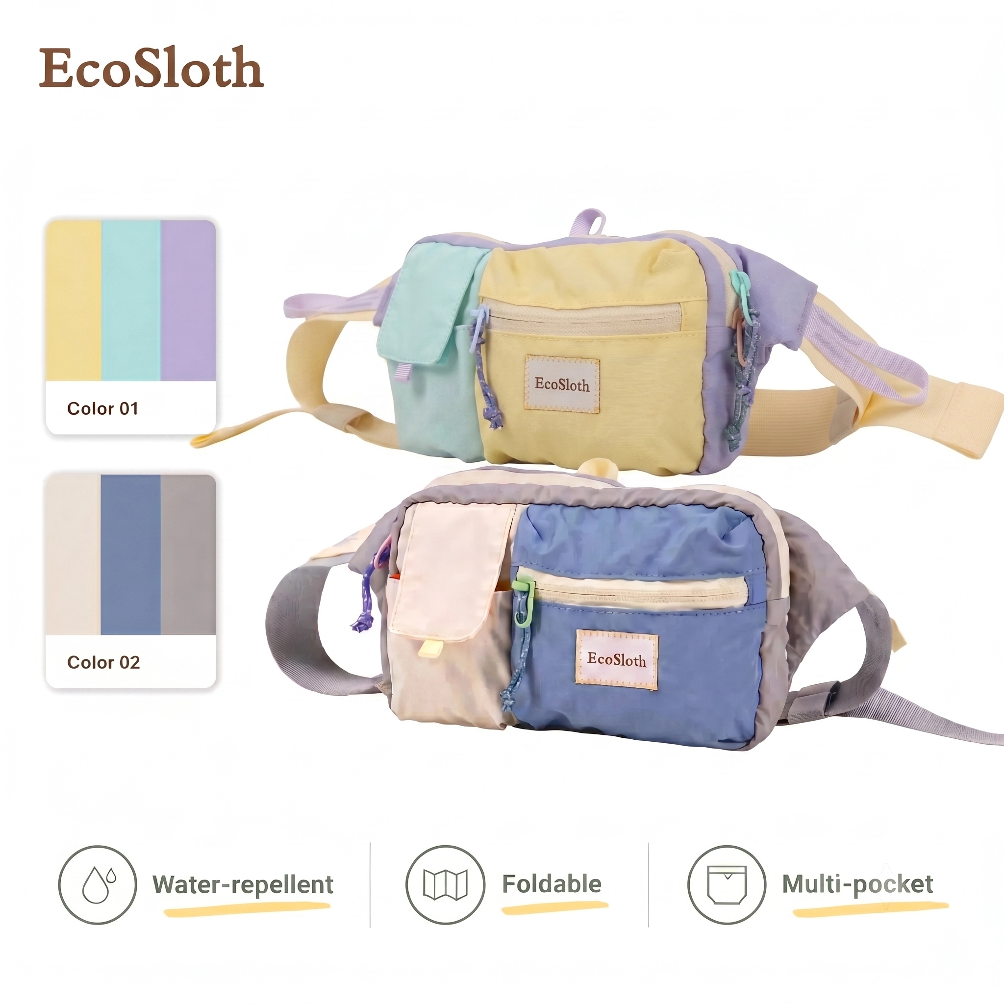 Women Bags Dkny - EcoSloth Fanny Packs for Women Men