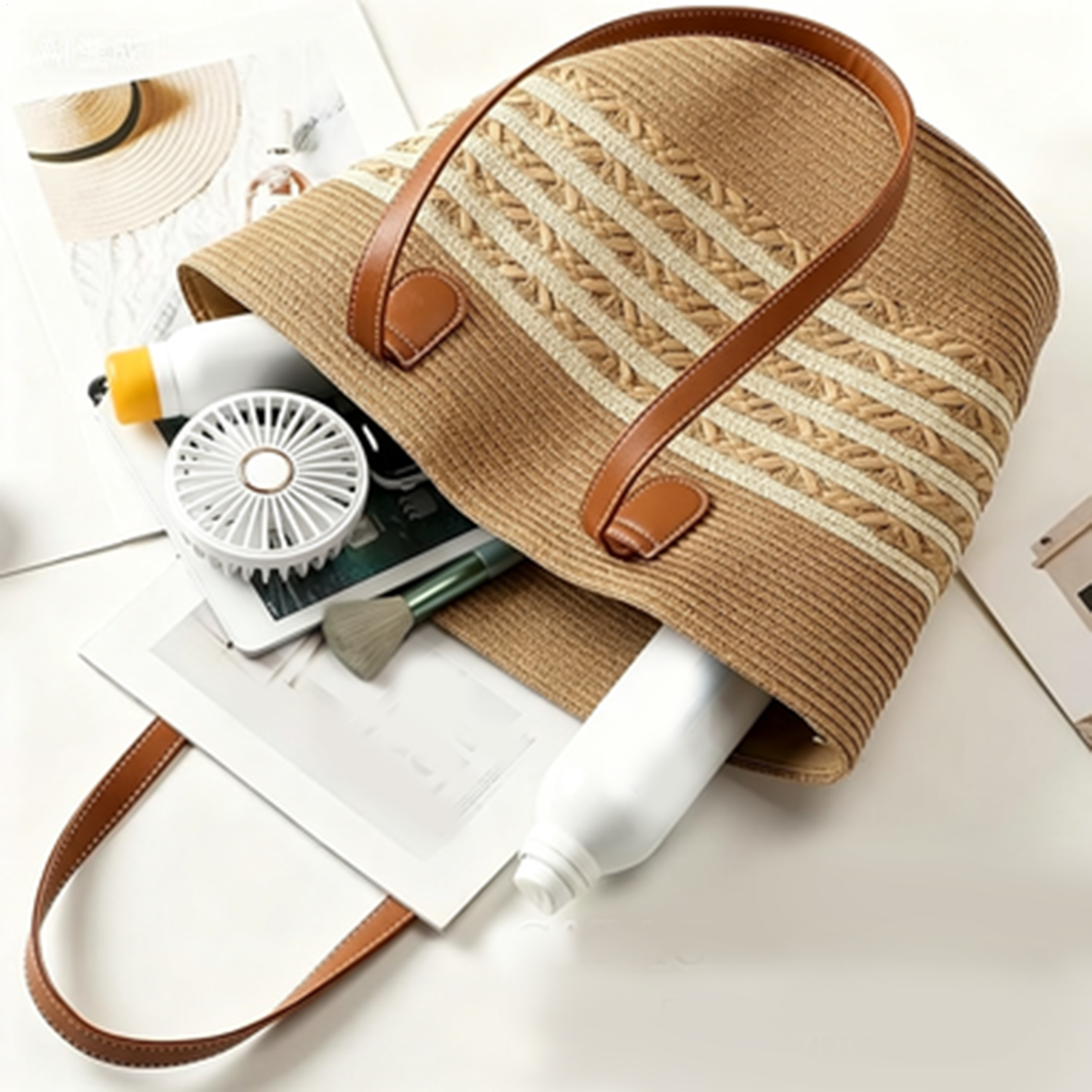 Women Bags For Party - Elegant Chic New Large Boho Straw