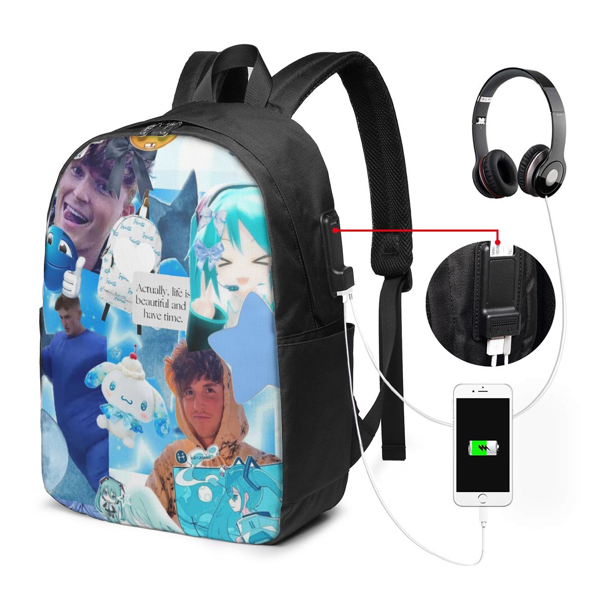 Caylus Backpack Travel Noteboo - Women Bags Laptop reseña y precio