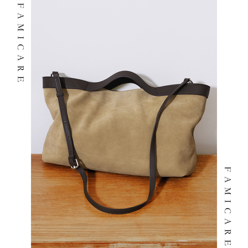 2025 Fall Winter New Suede Lea - Women Handheld Bags reseña y precio