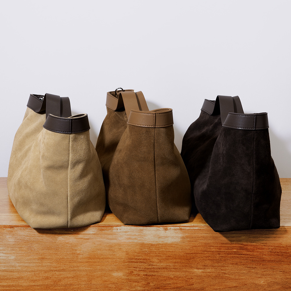 2025 Fall Winter New Suede Lea - Women Handheld Bags reseña y precio