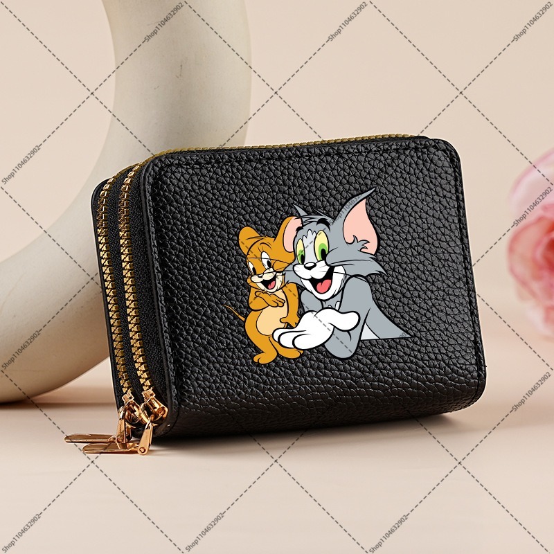 Tom and Jerry Cute Card Holder - Women Bags And Purses reseña y precio