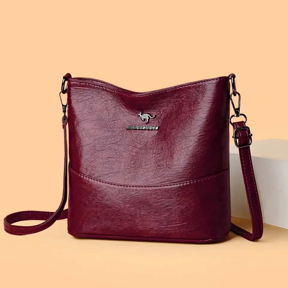Soft Pu Leather Crossbody Bag  - Women'S Kangaroo Bags reseña y precio