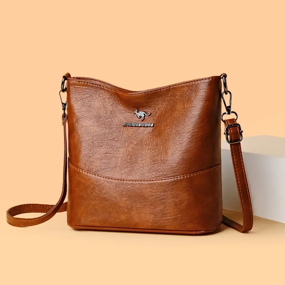 Soft Pu Leather Crossbody Bag  - Women'S Kangaroo Bags reseña y precio