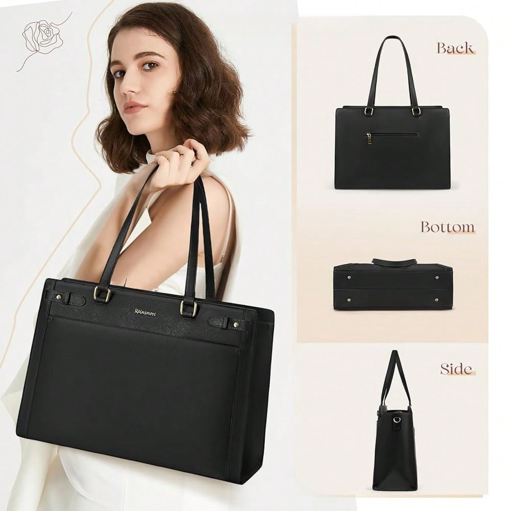 Laptop Bag For Women 15.6 Inch - Women'S Vegan Bags reseña y precio
