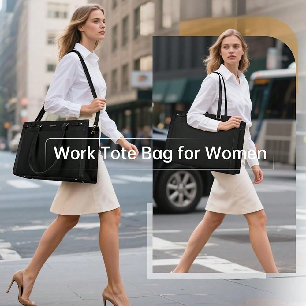 Laptop Bag For Women 15.6 Inch - Women'S Vegan Bags reseña y precio
