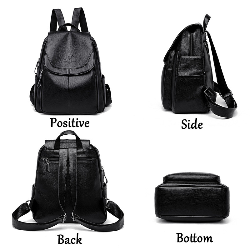 9 Color Women Soft Leather Bac - Women'S Vegan Bags reseña y precio