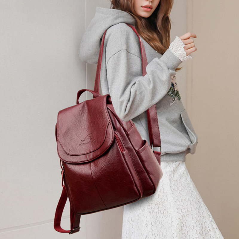 9 Color Women Soft Leather Bac - Women'S Vegan Bags reseña y precio