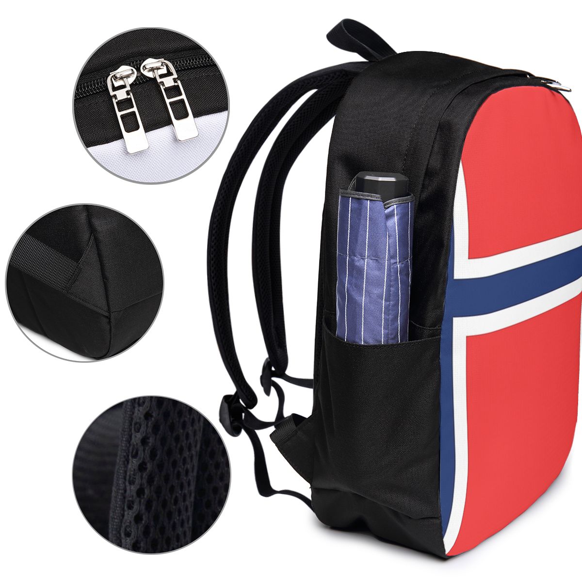 Norway Flag Backpack Travel No - Women Bags Laptop reseña y precio