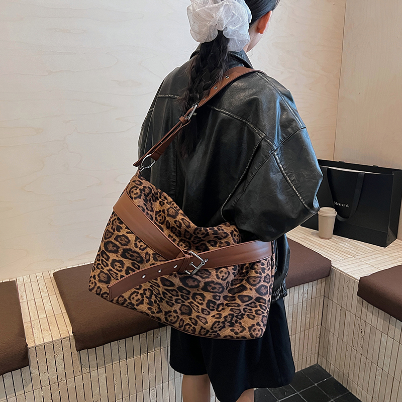 Fashion Faux Suede Leopard Sho - Women Bags Branded Sale reseña y precio