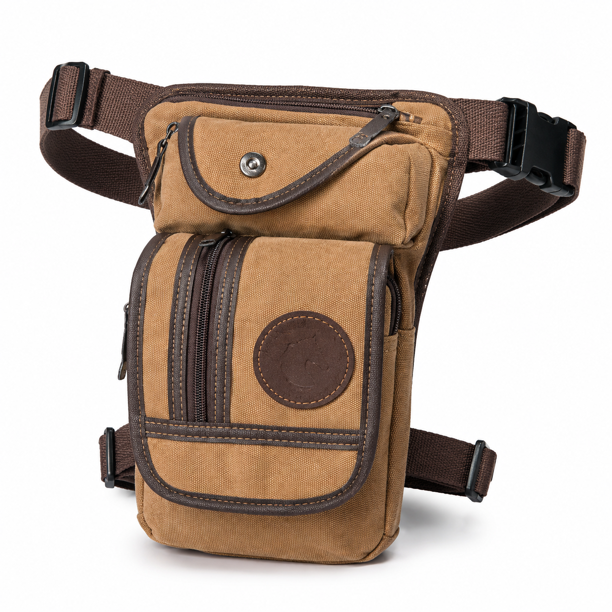 Vintage Canvas Leg Bag for Men - Women'S Vegan Bags reseña y precio