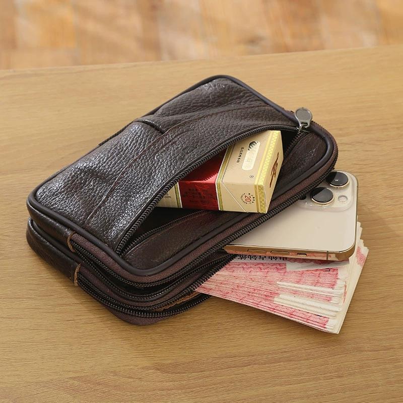 1PC Leather Hand Bags For Men  - Women Bags And Purses reseña y precio