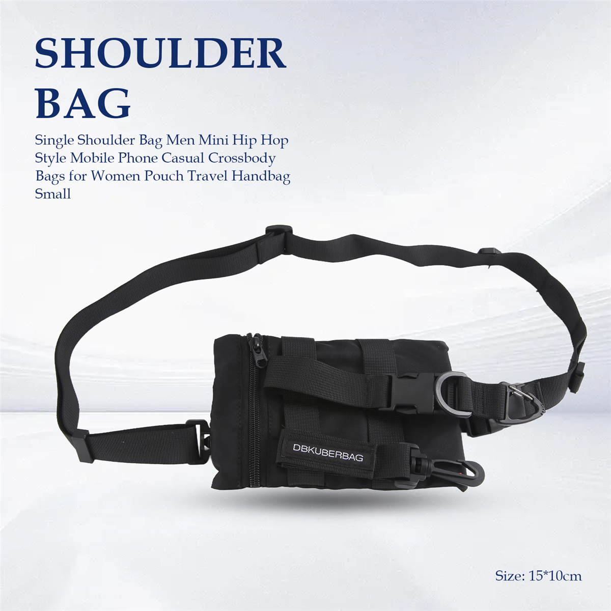 ABQR Single Shoulder Bag Men M - Women'S Crossbody Bags reseña y precio