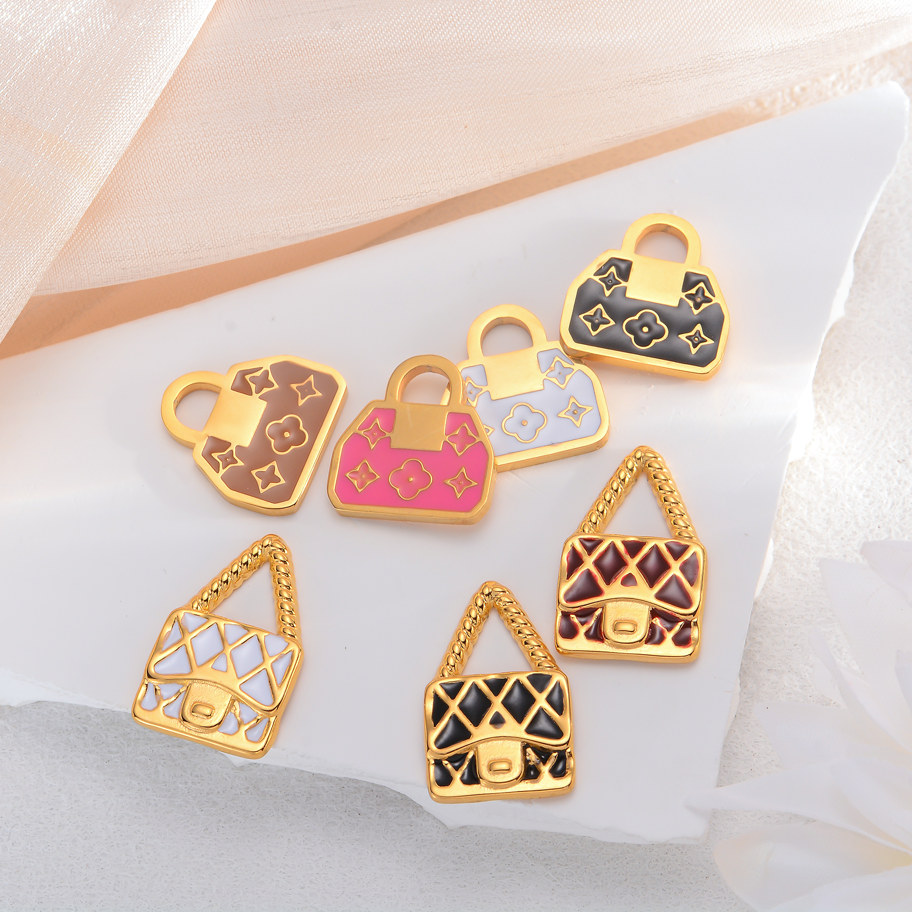 5PCS Cute Bag Stainless Steel  - Women'S Bags Ebay reseña y precio