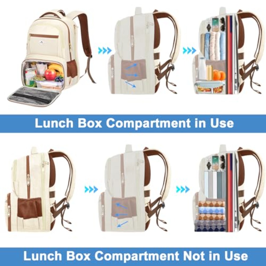 Backpack Lunch Bag for Women,  - Women Bags Laptop reseña y precio