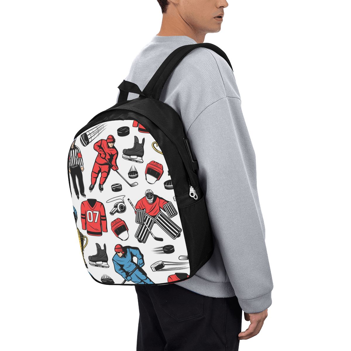 Ice Hockey Players On Rink Bac - Women Bags Laptop reseña y precio