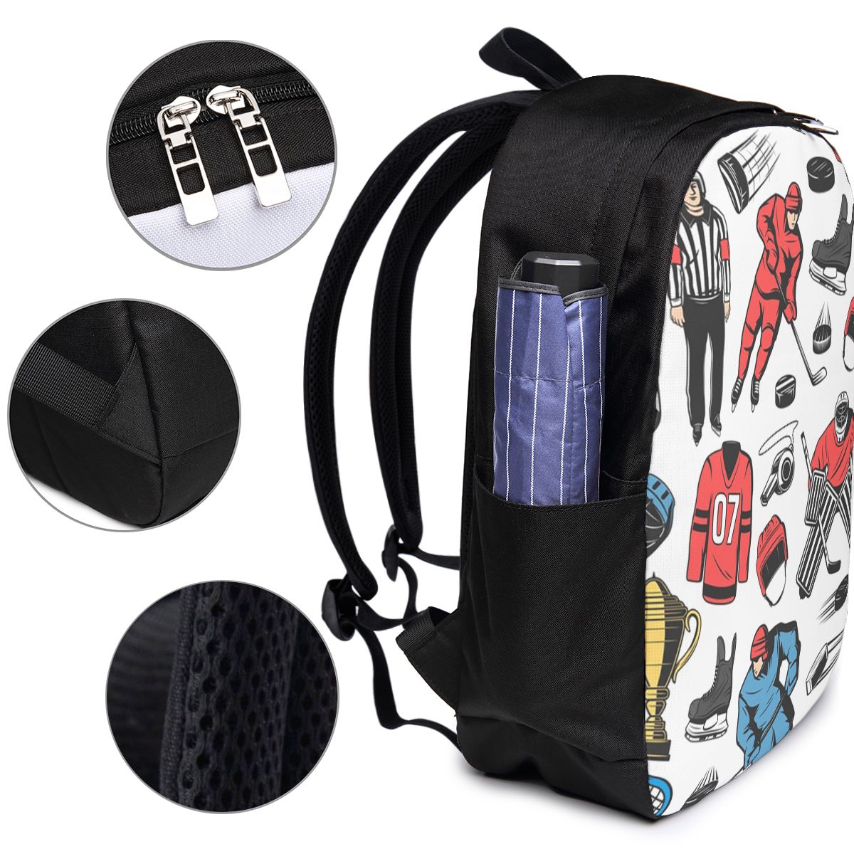 Ice Hockey Players On Rink Bac - Women Bags Laptop reseña y precio