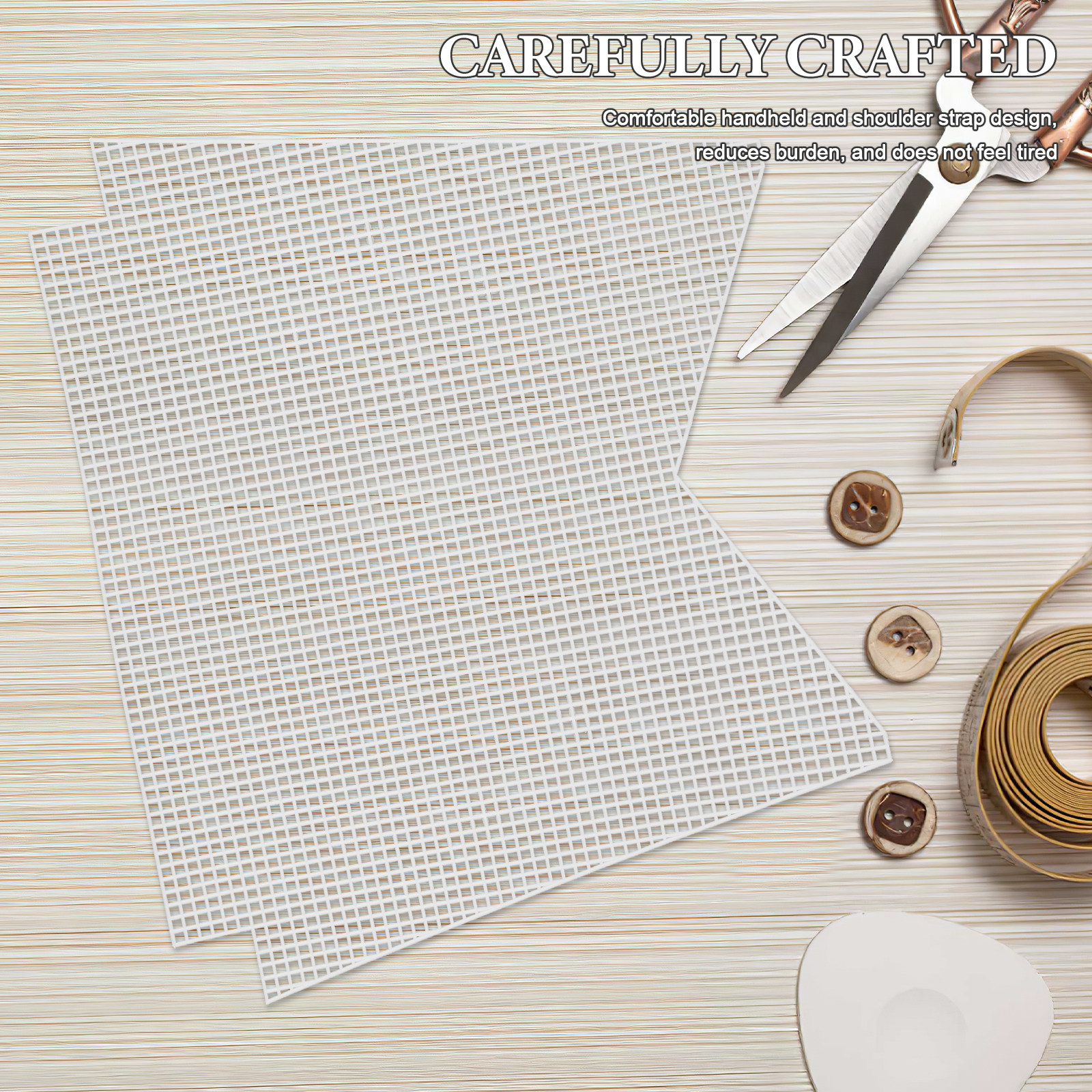 2Pcs Handmade Crochet Bucket B - Mesh Net Bag reseña y precio