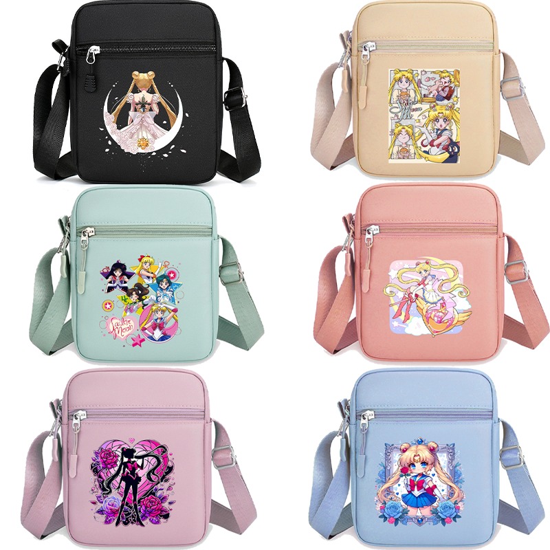 Sailor Moon Shoulder Bag Unise - Women Bags Gift reseña y precio