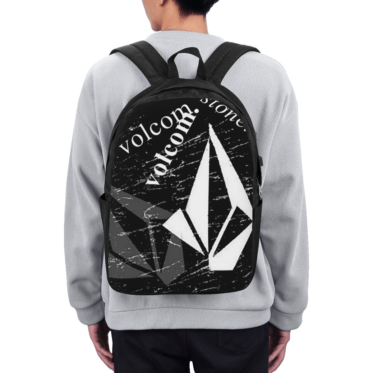V-Volcom Logo Backpack Travel  - Women Bags Laptop reseña y precio