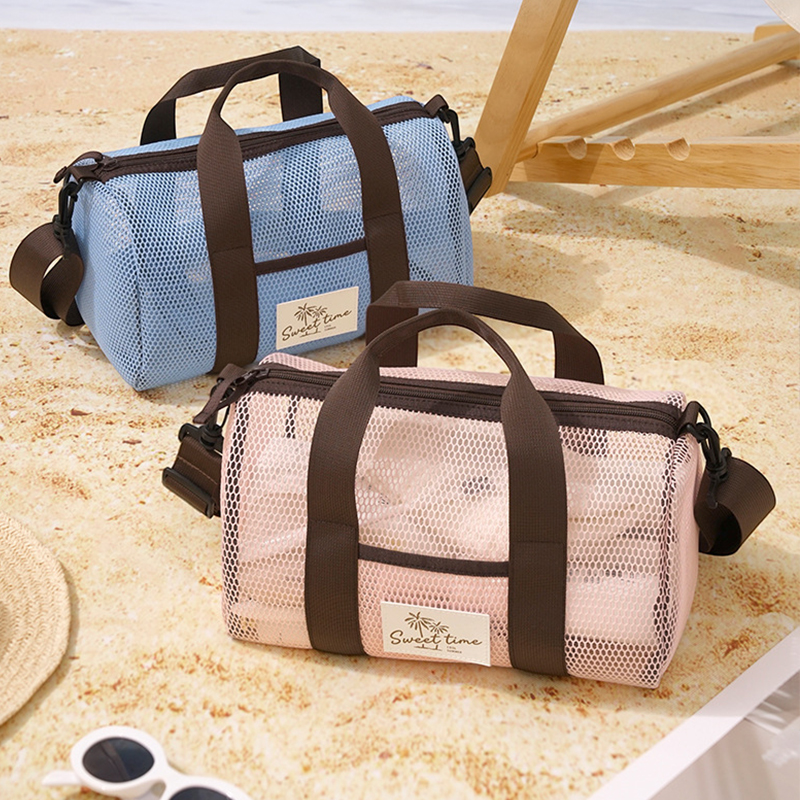 See Through Mesh Beach Bag Qui - Women'S Crossbody Bags reseña y precio