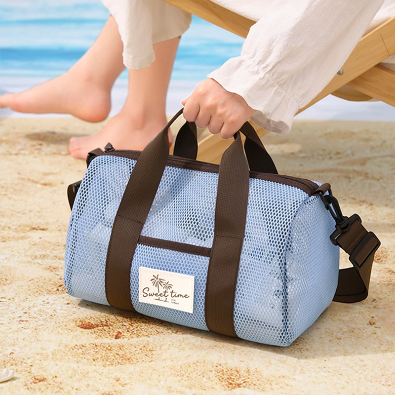See Through Mesh Beach Bag Qui - Women'S Crossbody Bags reseña y precio