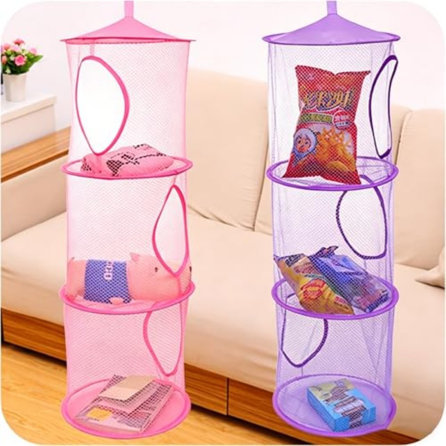 Mesh Hanging Storage Basket Wi - Mesh Net Bag reseña y precio