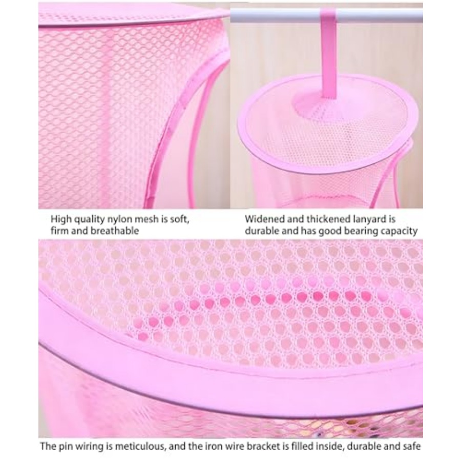 Mesh Hanging Storage Basket Wi - Mesh Net Bag reseña y precio