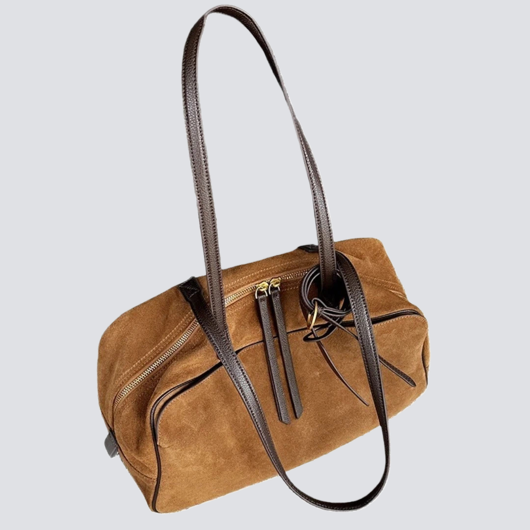 Suede Leather Womens Shoulder  - Women Handheld Bags reseña y precio