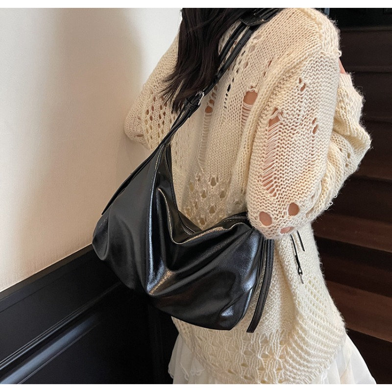 PU Solid Color Zipper Casual C - Women Bags Branded Sale reseña y precio