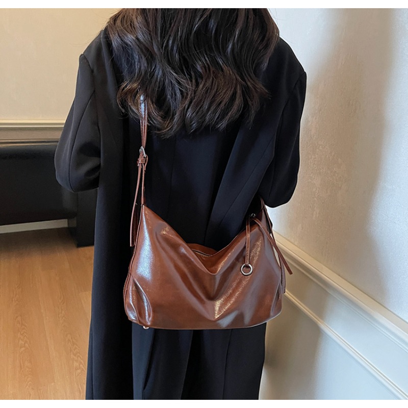 PU Solid Color Zipper Casual C - Women Bags Branded Sale reseña y precio