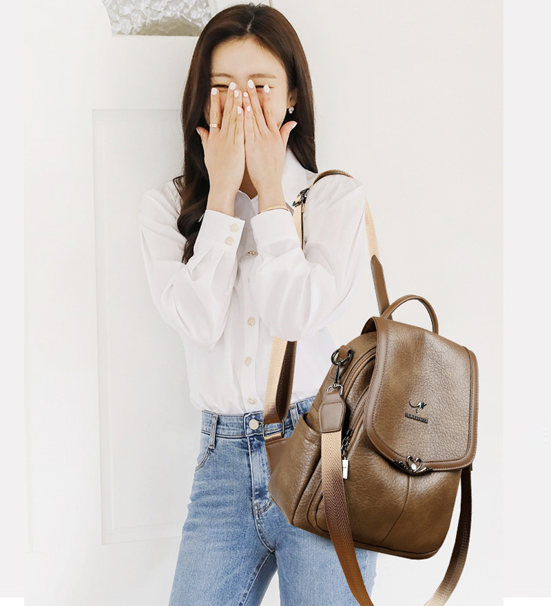 2026 new Ladies Bookbag Rucksa - Women'S Vegan Bags reseña y precio