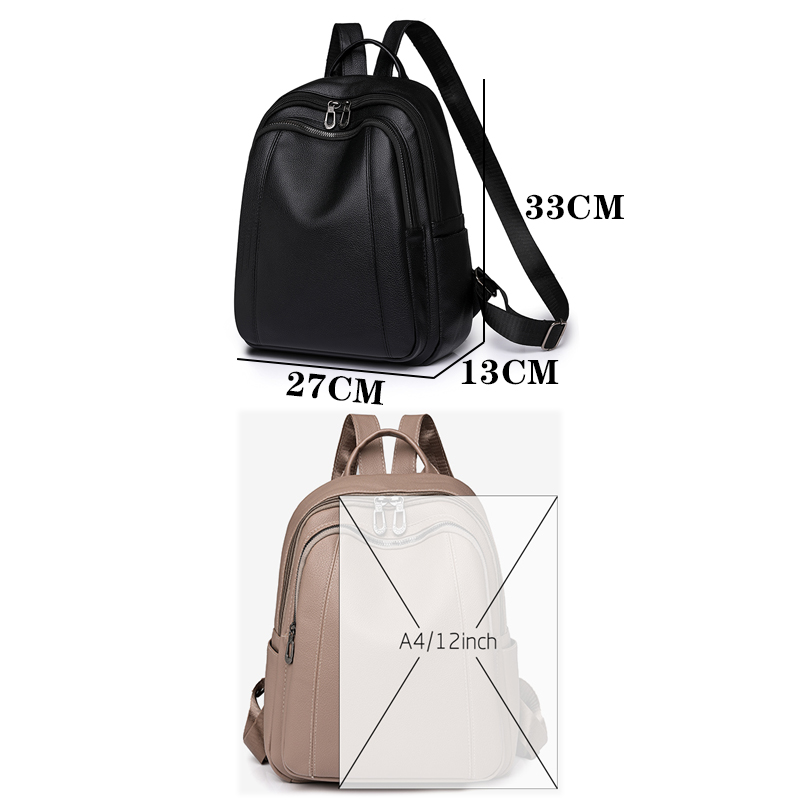 High Quality Leather Backpack  - Women'S Vegan Bags reseña y precio
