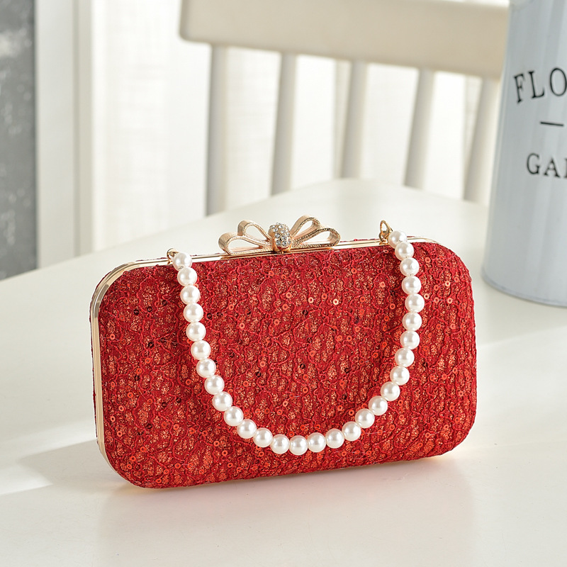 New simple and fashionable bow - Women Handheld Bags reseña y precio