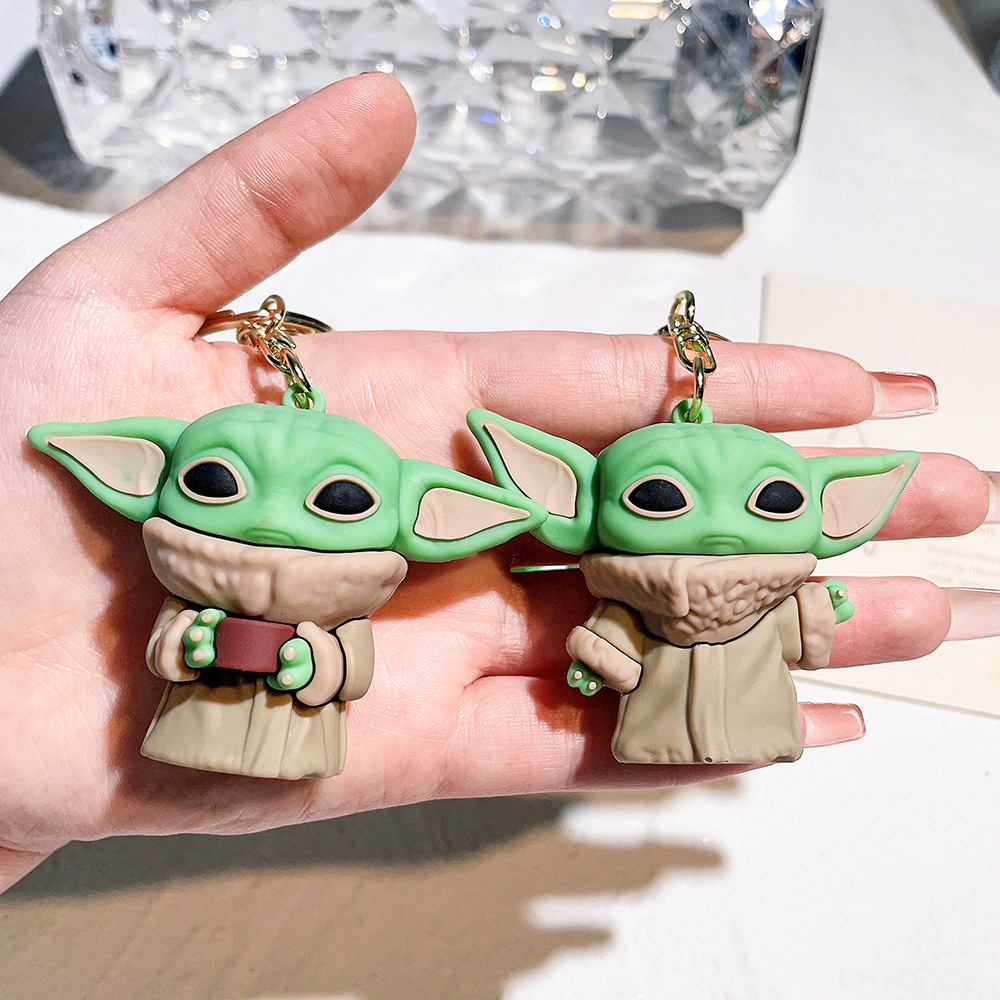 2pcs Star Wars Yoda Keychain D - Women Bags Gift reseña y precio