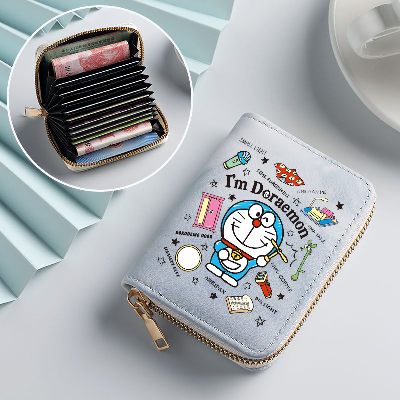 Doraemon Woman Short Wallet An - Women Bags And Purses reseña y precio