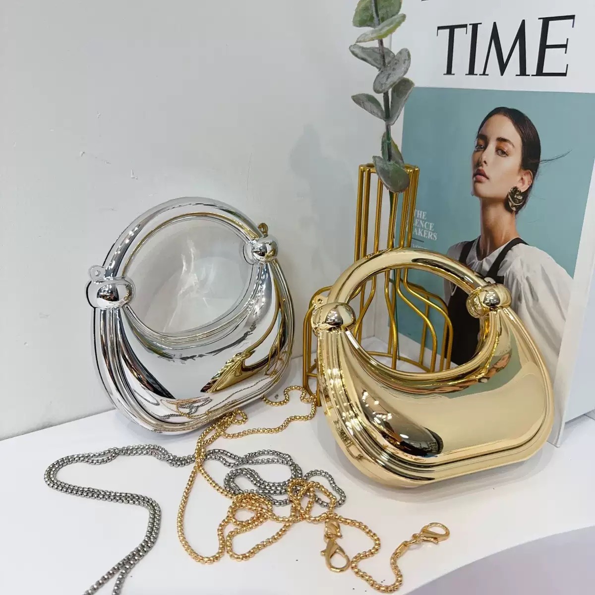 Mini Golden Evening Bag Purses - Women Bags Dkny reseña y precio