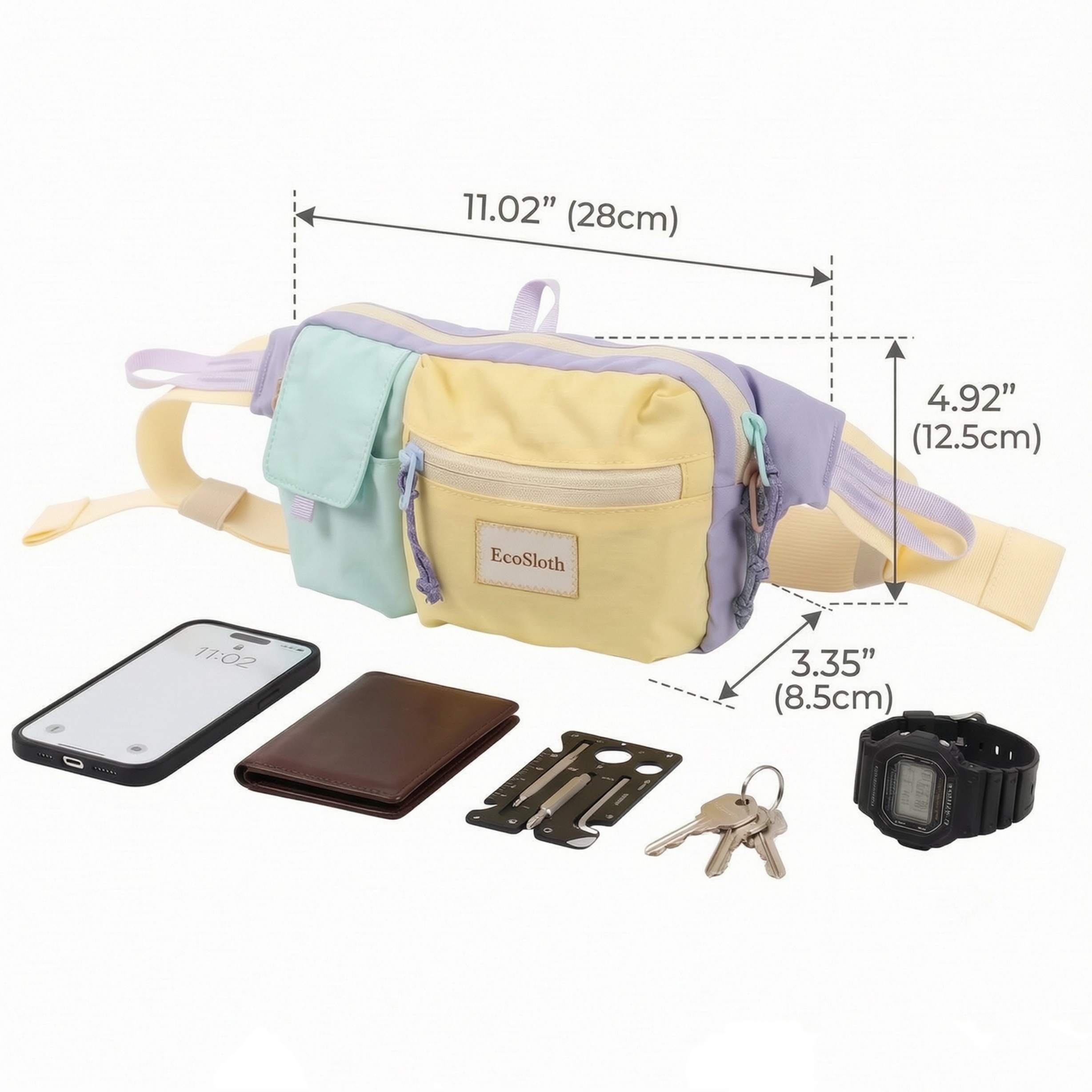 EcoSloth Fanny Packs for Women - Women Bags Dkny reseña y precio
