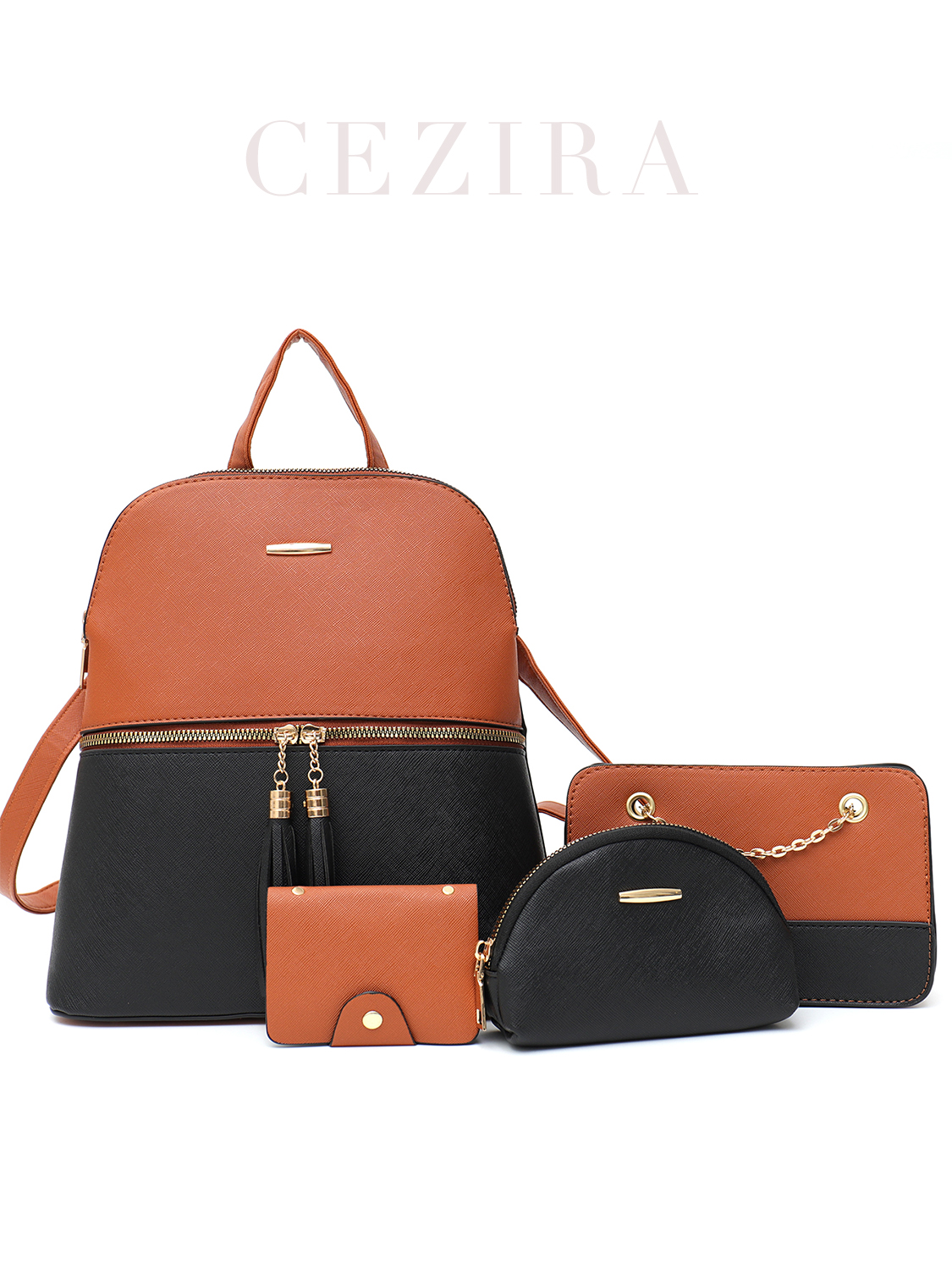 4 PCS Bags Set Women's Fashion - Women'S Vegan Bags reseña y precio