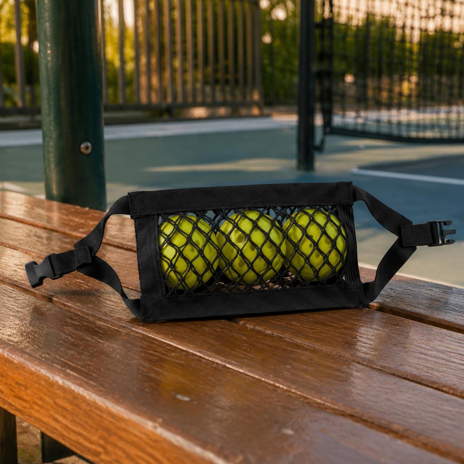 Mesh Ball Pouch Holds 3 Balls  - Mesh Net Bag reseña y precio