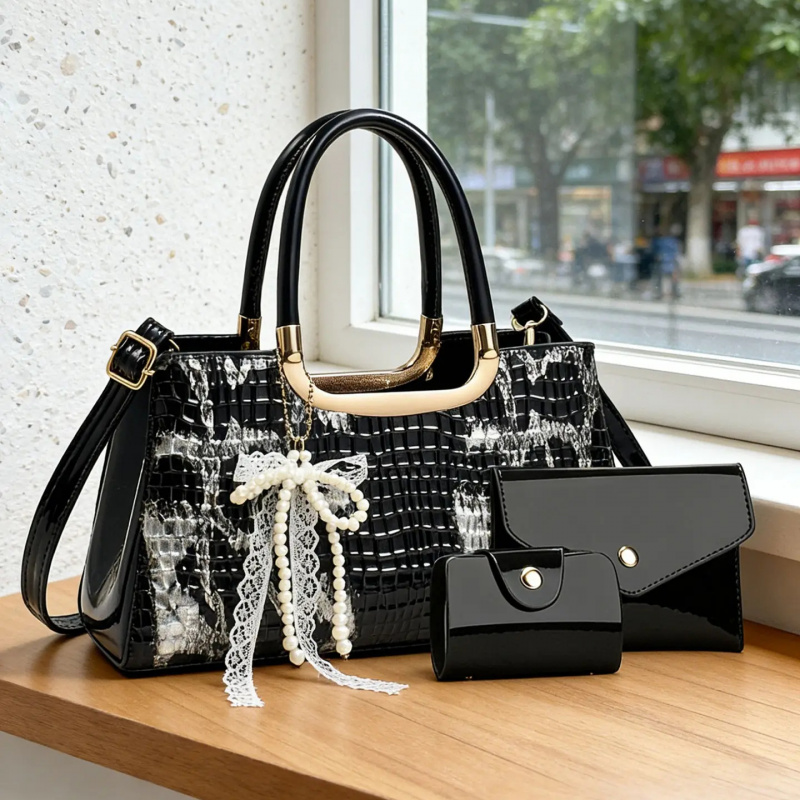 Women's Handbag Set, Crocodile - Women'S Crossbody Bags reseña y precio