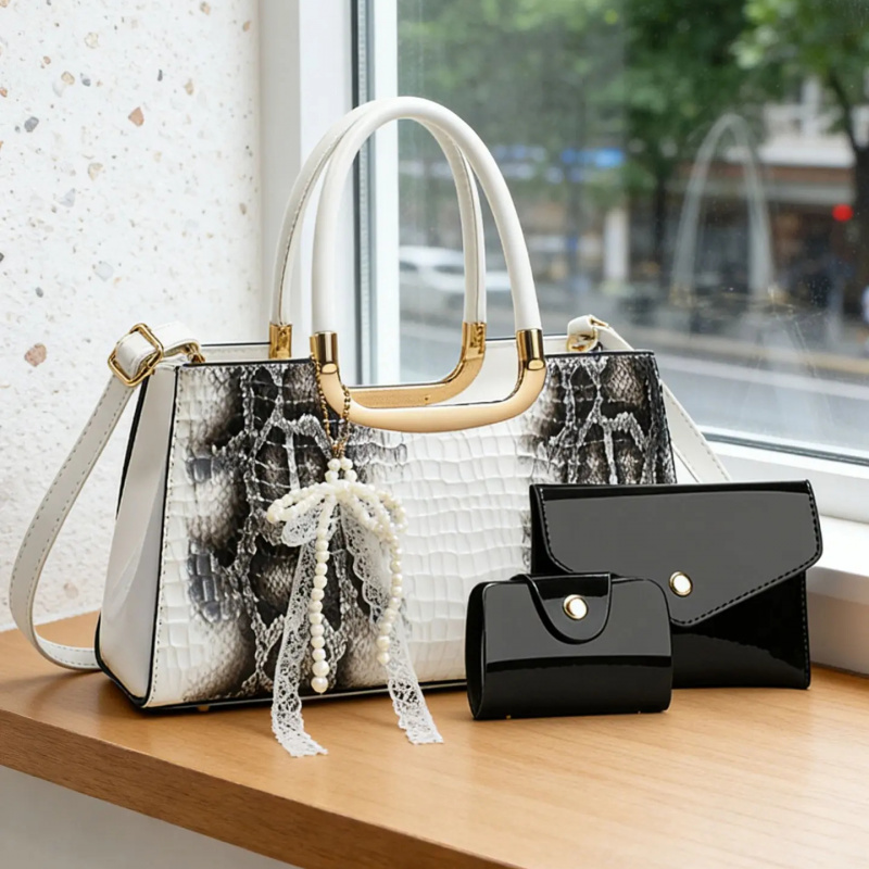 Women's Handbag Set, Crocodile - Women'S Crossbody Bags reseña y precio