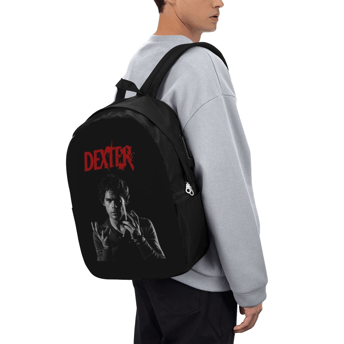 Movie Dexter Morgan Backpack T - Women Bags Laptop reseña y precio