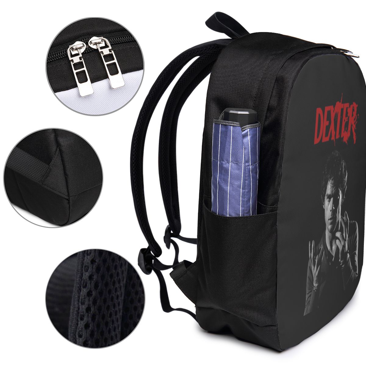 Movie Dexter Morgan Backpack T - Women Bags Laptop reseña y precio