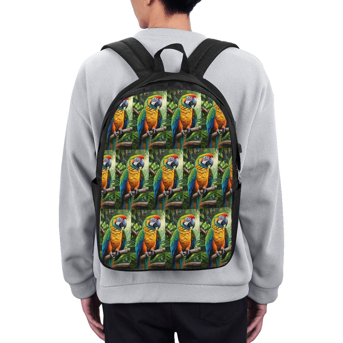 Cute Macaw Parrots Backpack Tr - Women Bags For College reseña y precio
