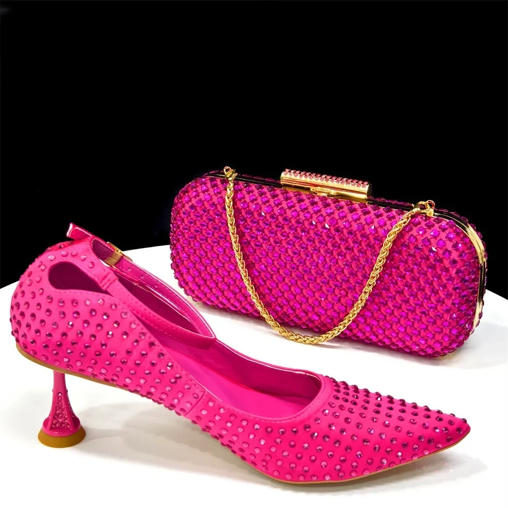 2026 Chic Fuchsia Color Women' - Women Bags For Party reseña y precio
